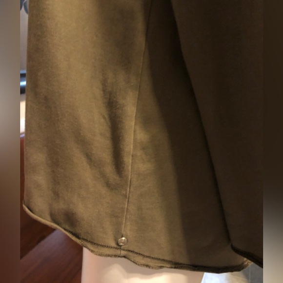 Stylish Olive Button-Up Jacket by Neon Buddha - Picture 8 of 9